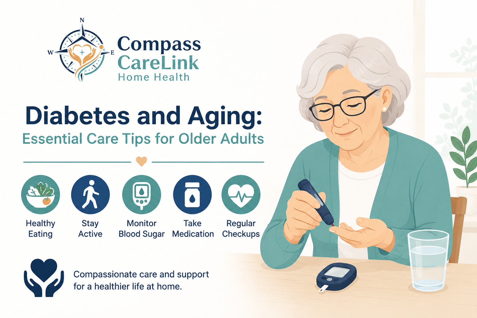 Diabetes and Aging: Essential Care Tips for Older Adults