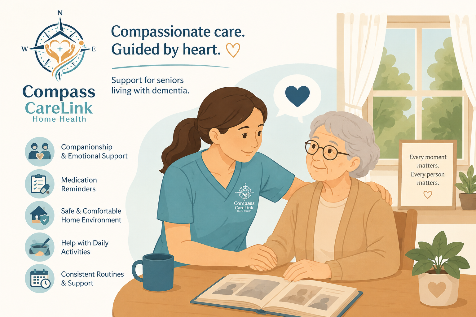 How Home Health Care Can Support Seniors Living With Dementia